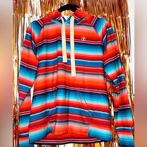 Women’s Ariat Colorful Striped Hoodie